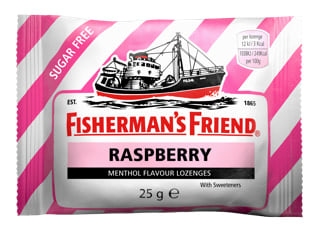 FISHERMAN'S FRIEND Raspberry no sugar 25g 
